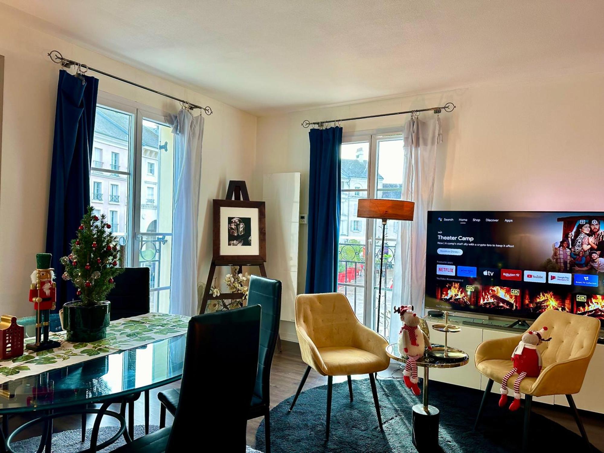 Appt Vue Place De Toscane - 4Min Disneyland-Paris 塞里斯 外观 照片